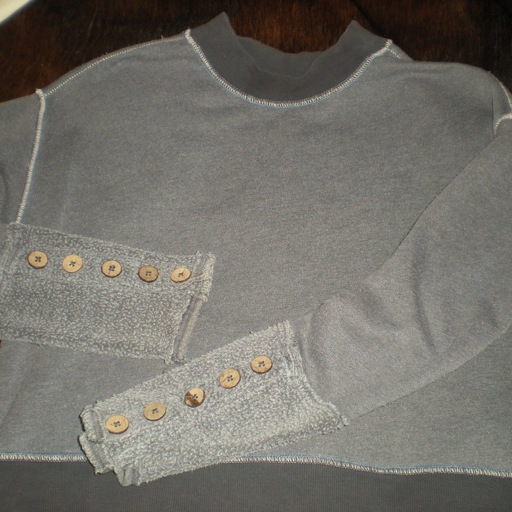 Free People Cropped Sweatshirt